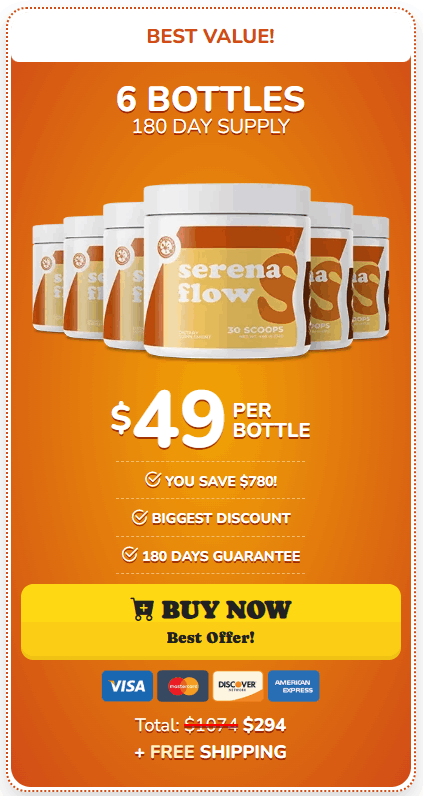 Buy SerenaFlow 6 Bottle